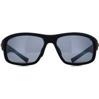 Caterpillar Men's Wrap Black Grey Mirror Polarized CTS-FUSED