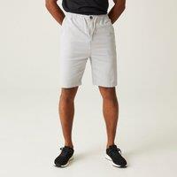 Regatta Men's Aldan Casual Chino Shorts in Silver | Size: 34