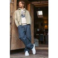 Weird Fish Men's Wade Ripstop Zip Off-Trousers in Navy | Size: 36