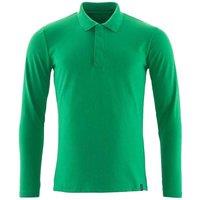 Mascot Men's Crossover Long-Sleeved Polo Shirt in Light Green | Size: 5XL