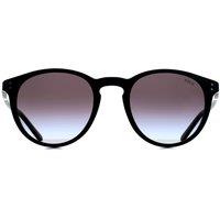 Polo Ralph Lauren Men's Round Shiny Black Gradient Grey PH4110