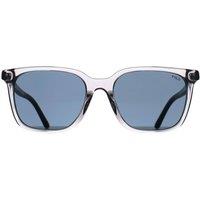 Polo Ralph Lauren Men's Square Shiny Transparent Grey Bottle Green PH4235U