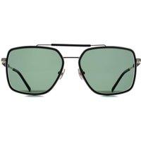 Salvatore Ferragamo Men's Square Gold Black Green SF298S
