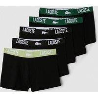 Lacoste Men's 5 Pack Trunks Black Mult WB | Size: Medium