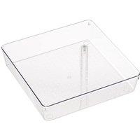 Living and Home 6PCS Clear Drawer Organizer Square Storage Box