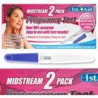 VFM e-Store Midstream Pregnancy Detection Tests Accurate Results 1st Aid (2 in White