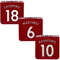 fan originals 3 Pack Coasters in Red