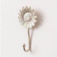 Melody Maison Silver Sunflower Wall Hook
