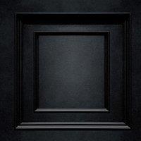 Belgravia Amara Wood Panel Vinyl Textured Wallpaper in Black