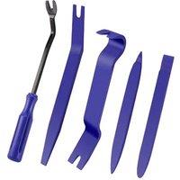 Nordara Car Trim Removal Tool Set Auto Door Panel Dashboard Plastic Kit in Blue