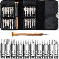 Nordara 25 in 1 Precision Torx Screwdriver Set Laptop Repair Tool Kit in Black