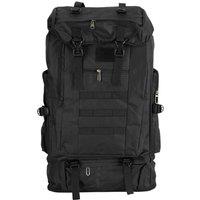 Nordara 100L Extra large Rucksack expandable Inferno Tactical Molle Backpack in Black