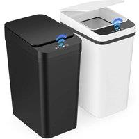 Nordara 2PCS 12L Automatic Motion Sensor Trash Can Smart Touchless