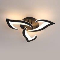 Pheashine Modern Acrylic ceiling light Warm Light 3000K 52cm long indoor use in Black