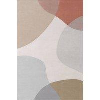 Ted Baker Hackney Wool Rug Clarissa Handwoven Abstract Living Room Rug in Blue | Size: 200 cm x 300 cm