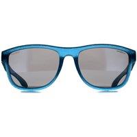 O'Neill Rectangle Matte Blue Crystal Silver Mirror Polarized Coast 2.0