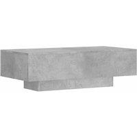 Berkfield Home Coffee Table Concrete Grey 100x49.5x31 cm Engineered Wood