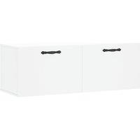Berkfield Home Wall Cabinet White 100x36.5x35 cm Engineered Wood