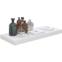Berkfield Home Durable Floating Wall Shelves 2 pcs High Gloss White 60x23.5x3.8