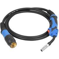 Nordara 4M MIG MAG Welding EURO Torch MB15 Welder Gun Complete Connector in Black