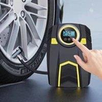 EONLION 12V 150PSI Portable Car Tyre Inflator Electric Air Compressor Pump in Black