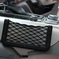 EONLION 3Pcs Elastic Storage Net Car Seat Organiser for Camper Van in Black