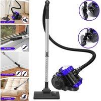 Nordara 3000W Bagless Compact Cylinder Vacuum Cleaner Hoover1.5L 30Kpa Power in Black