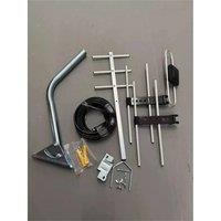Nordara 4G Digital TV Aerial Kit Freeview HD Indoor Outdoor Loft in Silver