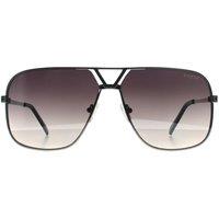 Guess Aviator Shiny Light Nickeltin Smoke Grey Gradient GO00066