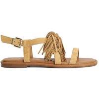 Dune London Women's 'Lysia' Suede Sandals in Camel | Size: 3