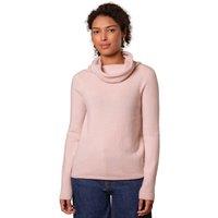 Celtic & Co Women's British Supersoft Slouchy Cowl Neck in Pale Pink | Size: Small
