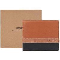 Paul Costelloe Men's Larry Leather Wallet in Brown