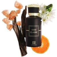 Ahmed Al Maghribi Oud Classic Perfume 50ml Long-Lasting Arabian Fragrance in Black