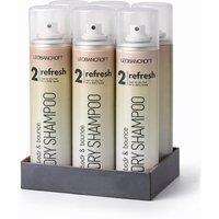 simpa Body & Bounce Dry Shampoo 2 Refresh 6 x 300ml Can