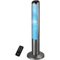 Air Pro 40 Tower Fan SmartVoice Control Fan - 3 Speeds - 15H Timer in Grey