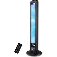 Air Pro 42 Tower Fan SmartVoice Control Fan - 3 Speeds - 15H Timer in Black