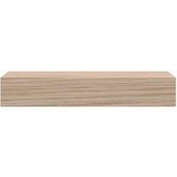 Berkfield Home Durable Floating Shelves 2 pcs 23x23.5x4 cm Engineered Wood in Light Brown