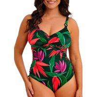 Fantasie Women's Pichola Twist Front Swimsuit in Green | Size: 34FF