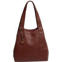 NiNa Amora Women's 'Celeste' Leather Handbag in Brown