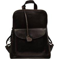 NiNa Amora Women's 'Letizia' Leather Backpack in Black