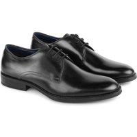 CATESBY ENGLAND Men's Alex Leather Lace Up Derby Shoes in Black | Size: 12