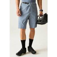 Dare 2b Men's Ride Fit Pro Descent Cycling Shorts in Blue | Size: 36