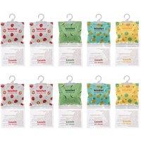 Living and Home 10-Pack Hanging Wardrobe Dehumidifier Bags