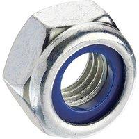 Unifix Class 10 Nylon Insert Nuts T Type DIN 985 BZP M10 x 1.50 in Silver