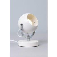 BHS Lighting Rowan Eyeball Table Lamp in White