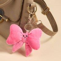 OHS Sweetie Pie Bag Charm Keyring Keychain Gift Accessories in Pink | Size: 8 cm