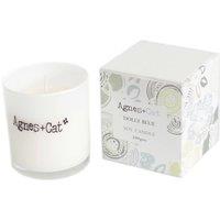 Serenityy Agnes + Cat Votive Candle Dolly Blue 200g in White