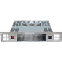 SIA 2kW Stainless Steel Slimline Electric Kitchen Plinth Heater PLH1 in Silver