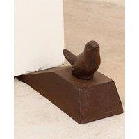 Dibor Vintage Style Cast Iron Door Wedge Antique Brown Bird Topped Doorstop Door Stopper