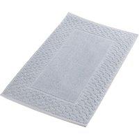 CHRISTY 'Trellis' Cotton Bamboo Blend Invigorating Bath Mat in Grey